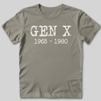 Gen X 1965 1980 T-Shirt