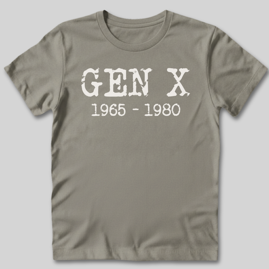 Gen X 1965 1980 T-Shirt
