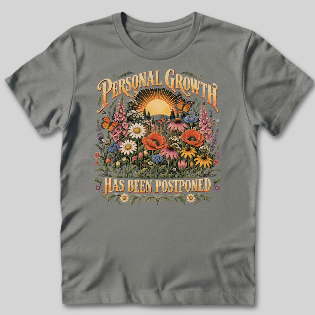 Personal Growth Has Been Postponed T-Shirt