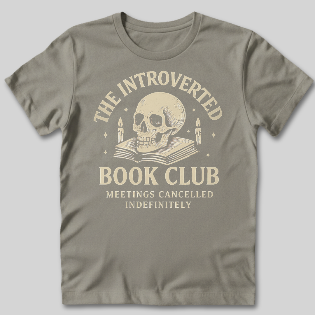 Introverted Book Club T-Shirt