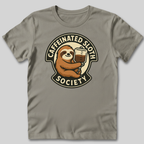 Caffeinated Sloth Society T-Shirt
