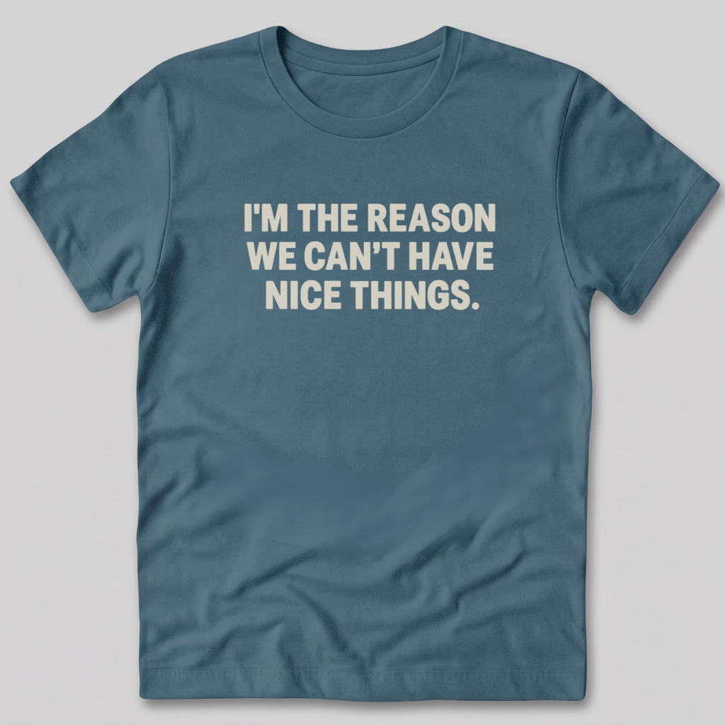 I'm The Reason We Can't Have Nice Things T-Shirt