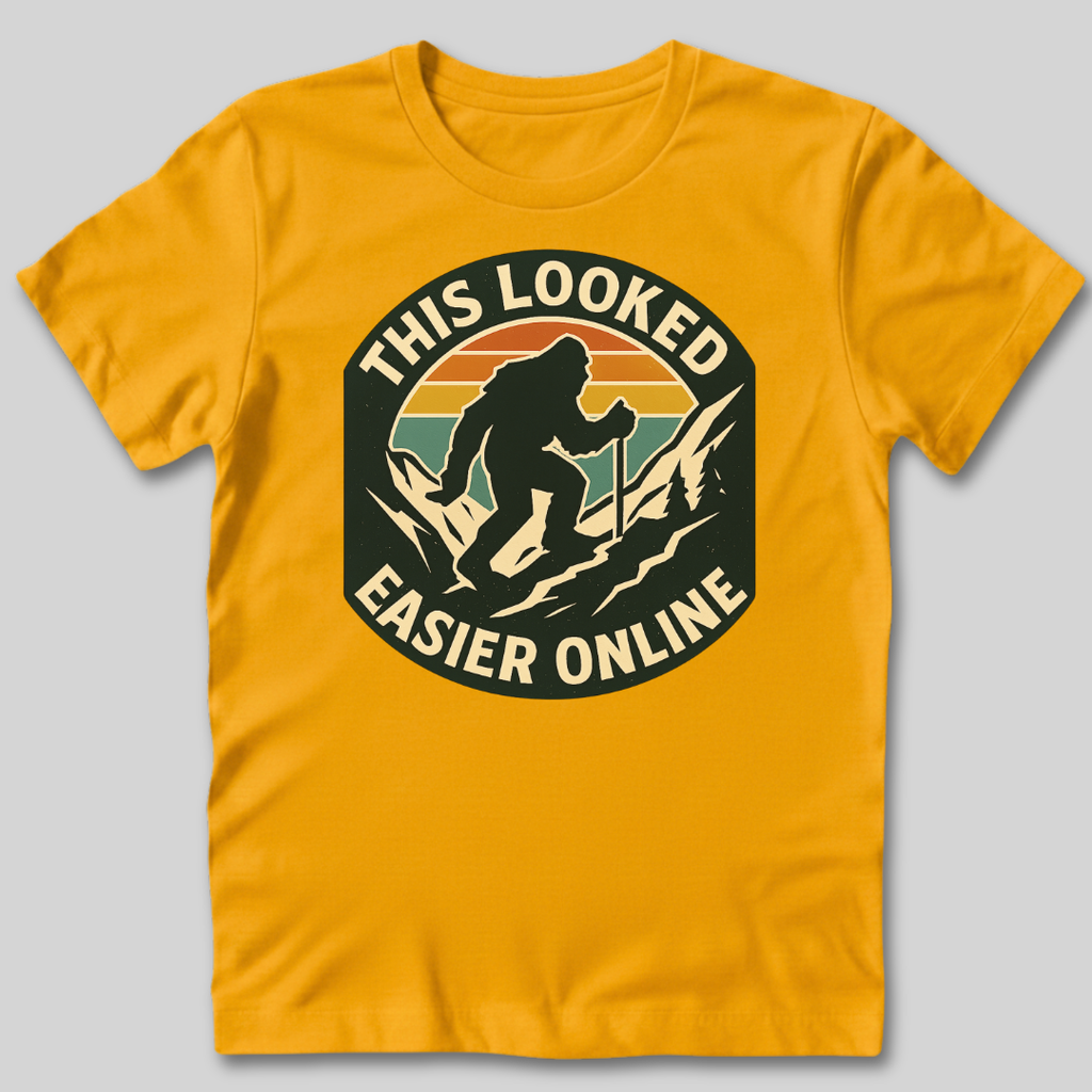 This Looked Easier Online T-Shirt