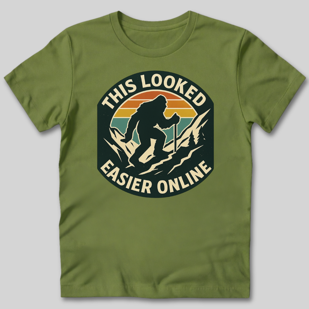 This Looked Easier Online T-Shirt
