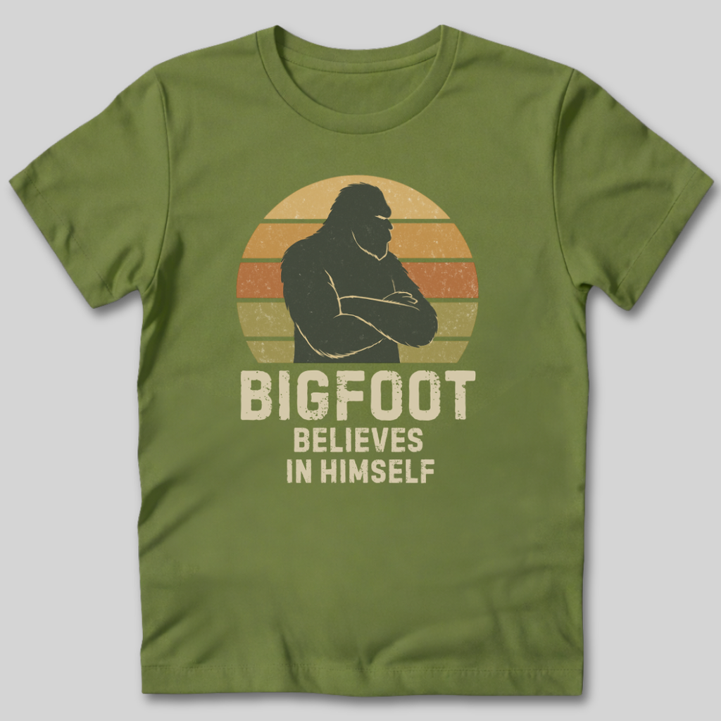 Bigfoot Believes T-Shirt