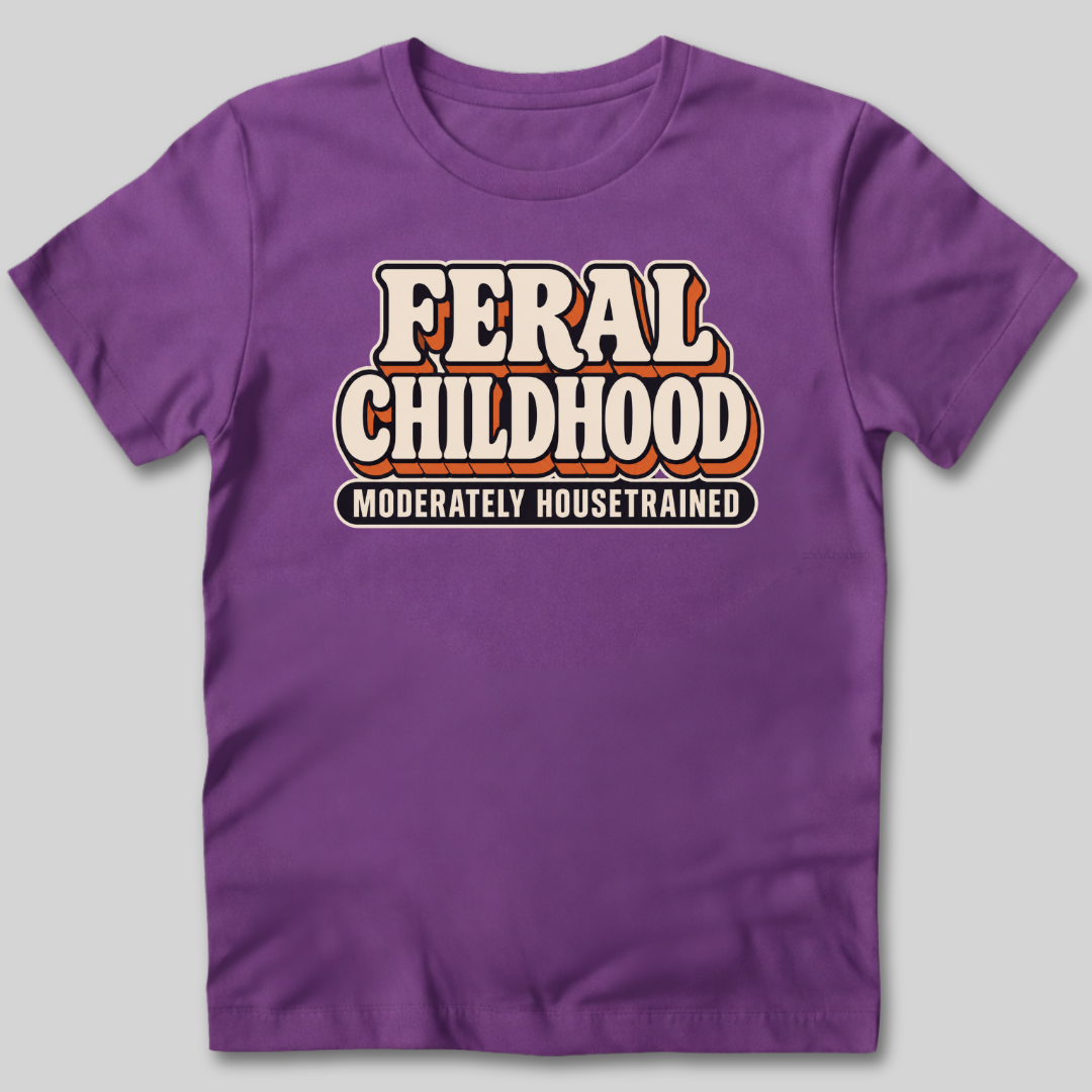 Feral Childhood Moderately Housetrained T-Shirt