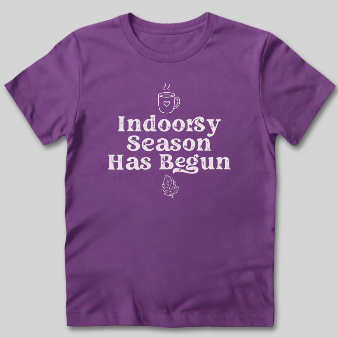 Indoorsy Season Has Begun T-Shirt