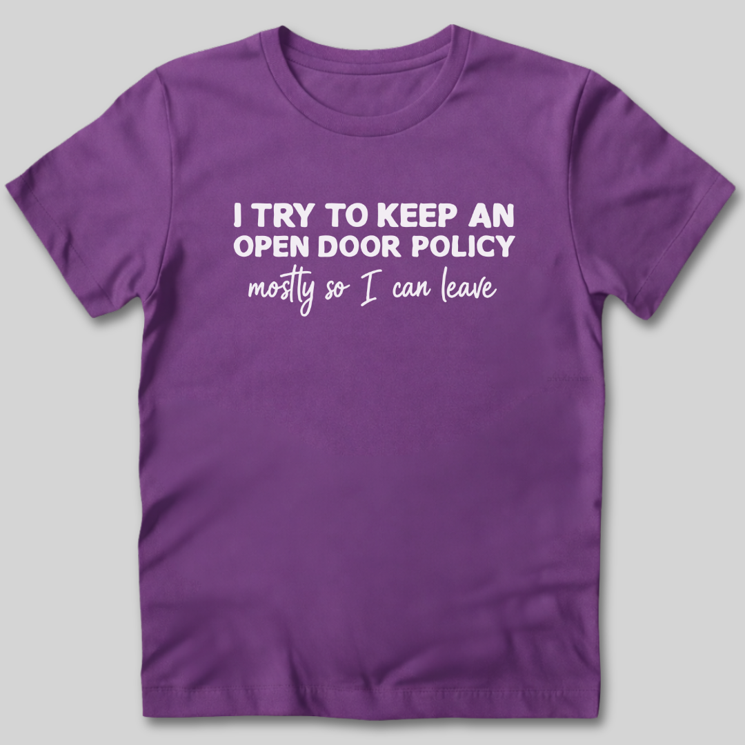 Open Door Policy T-Shirt