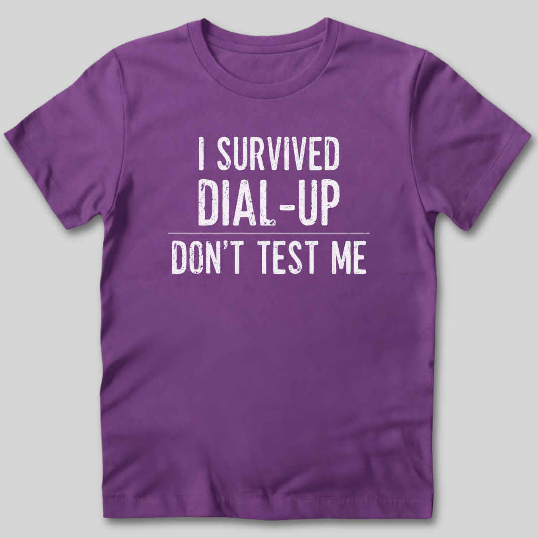 I Survived Dial-Up T-Shirt