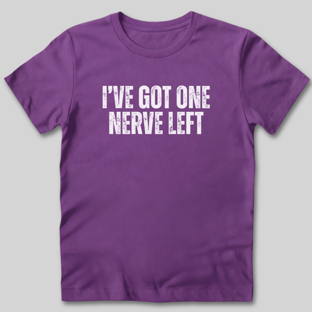 I've Got One Nerve Left T-Shirt