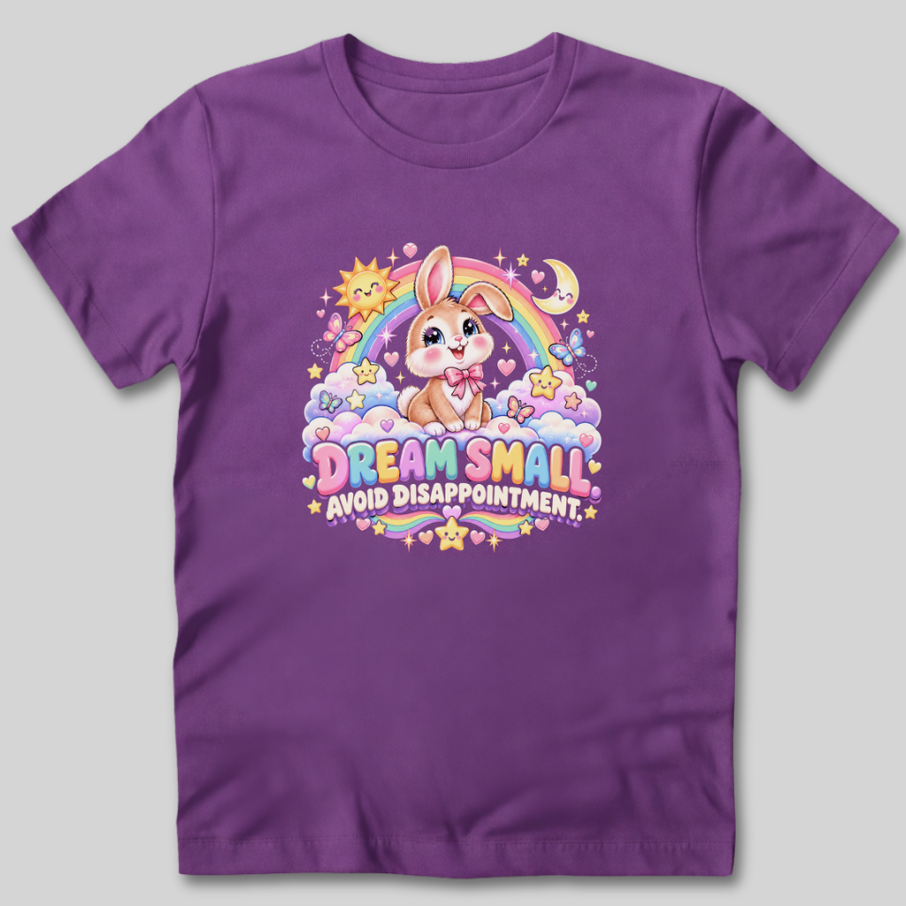 Dream Small Avoid Disappointment T-Shirt