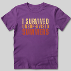 I Survived Unsupervised Summers T-Shirt