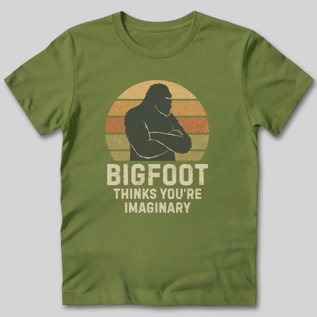 Bigfoot Thinks T-Shirt