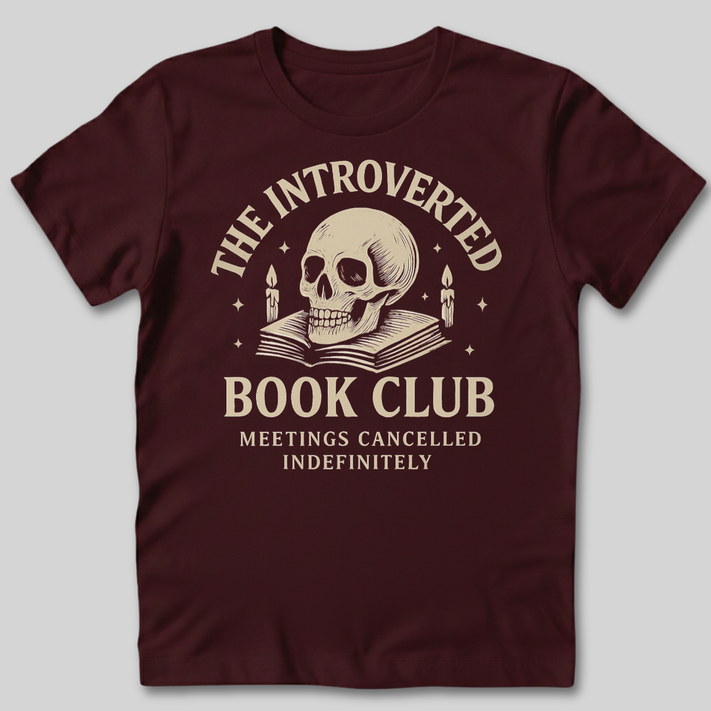 Introverted Book Club T-Shirt