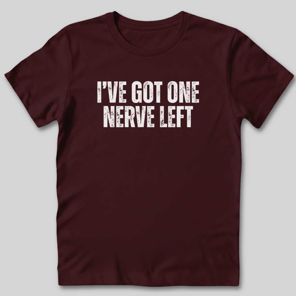 I've Got One Nerve Left T-Shirt