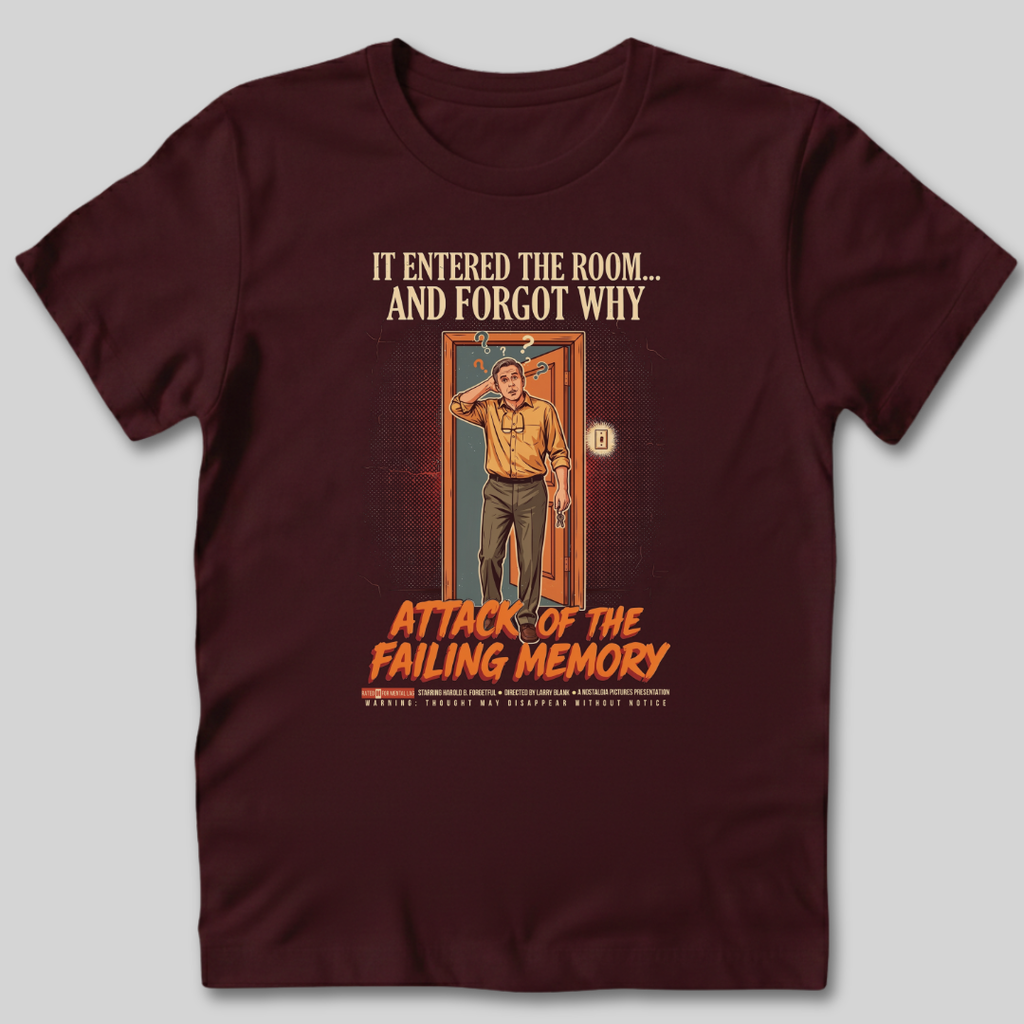 Attack of the Failing Memory T-Shirt