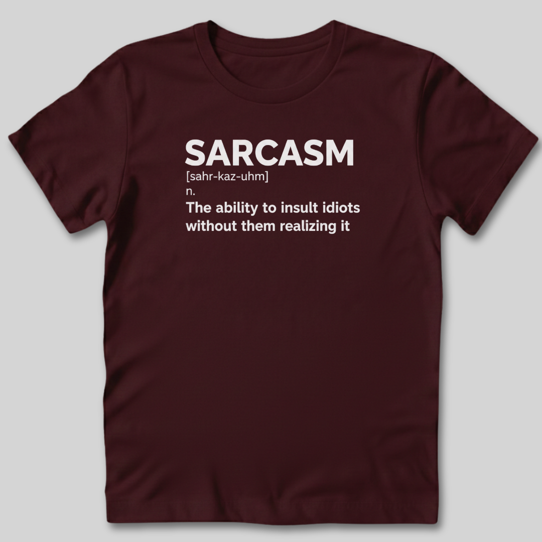 Sarcasm Definition T-Shirt
