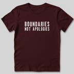 Boundaries Not Apologies T-Shirt