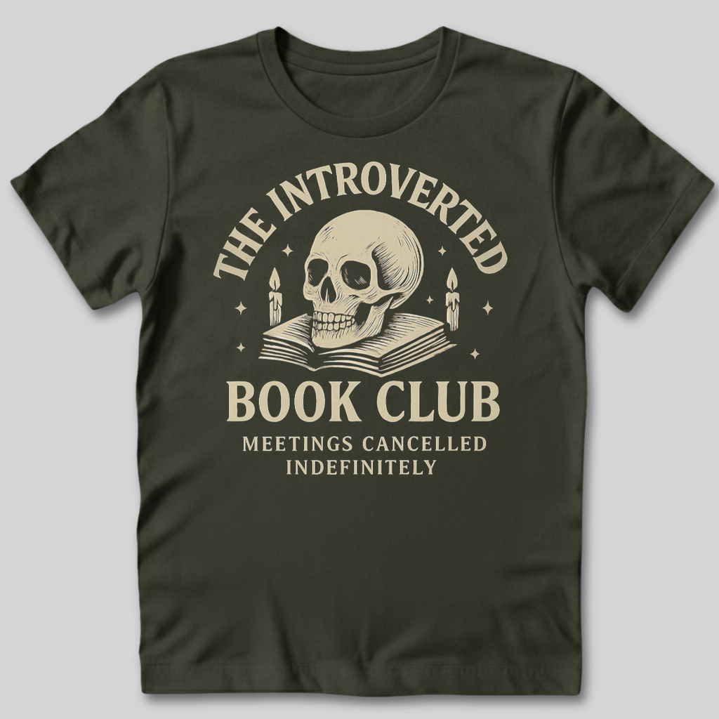 Introverted Book Club T-Shirt