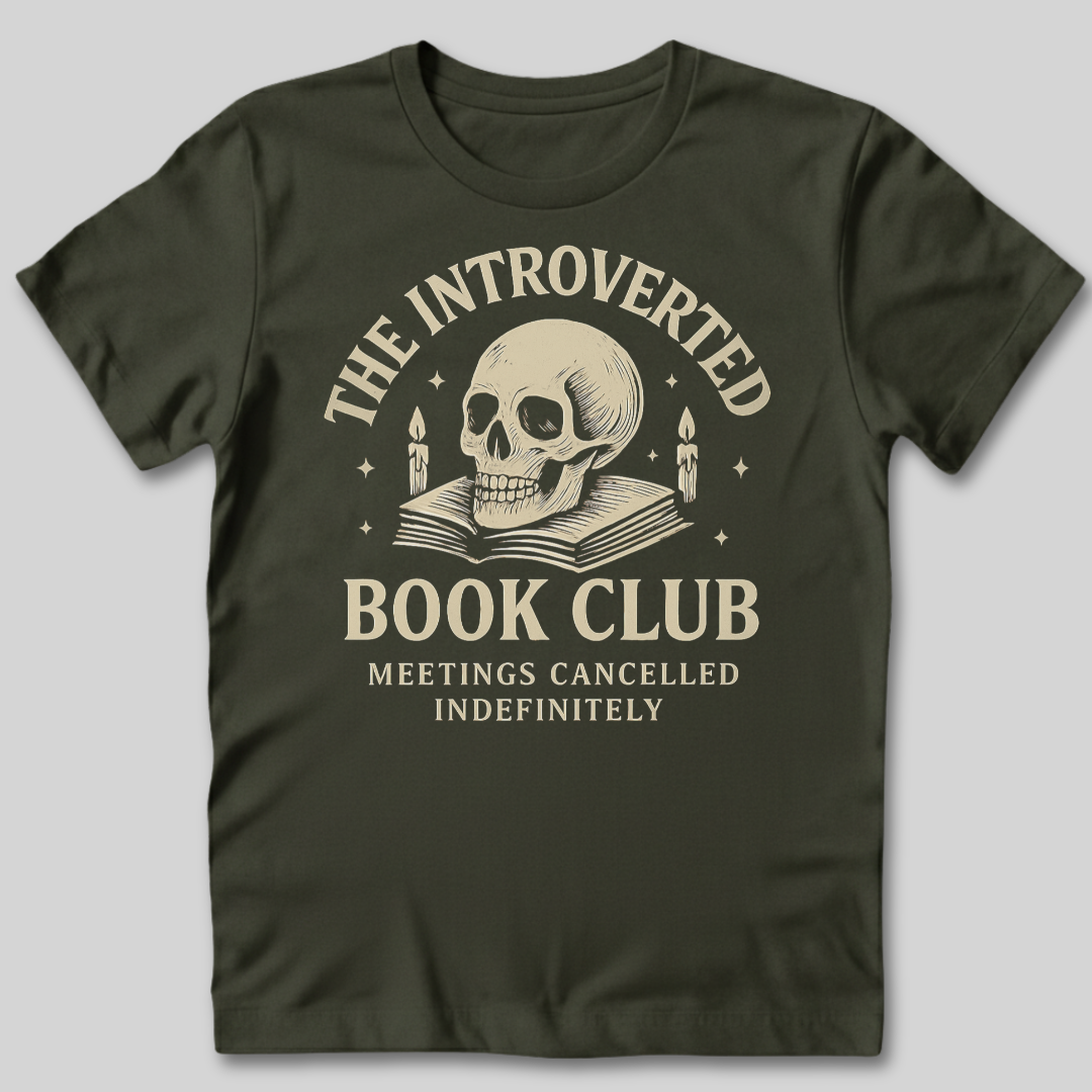 Introverted Book Club T-Shirt