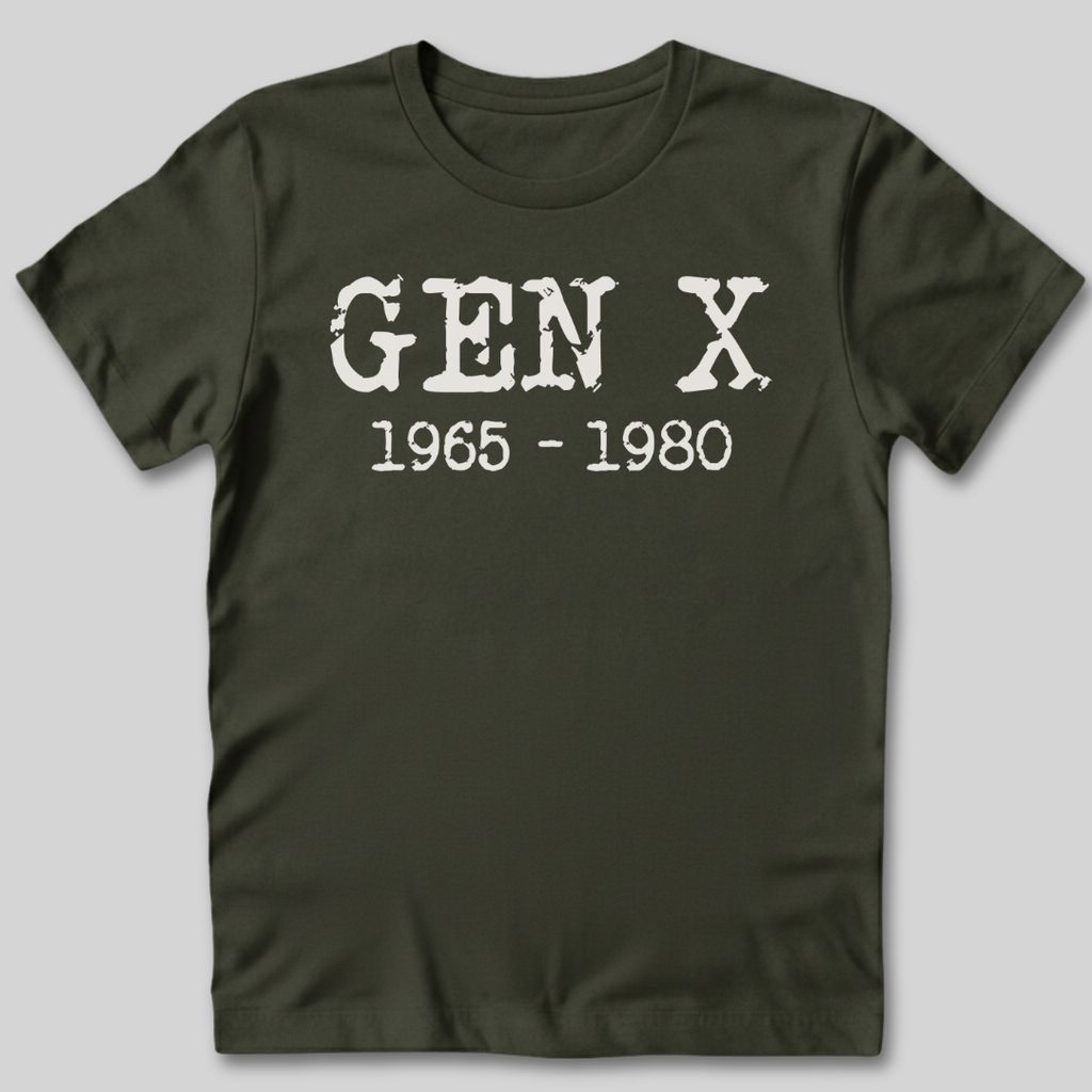 Gen X 1965 1980 T-Shirt