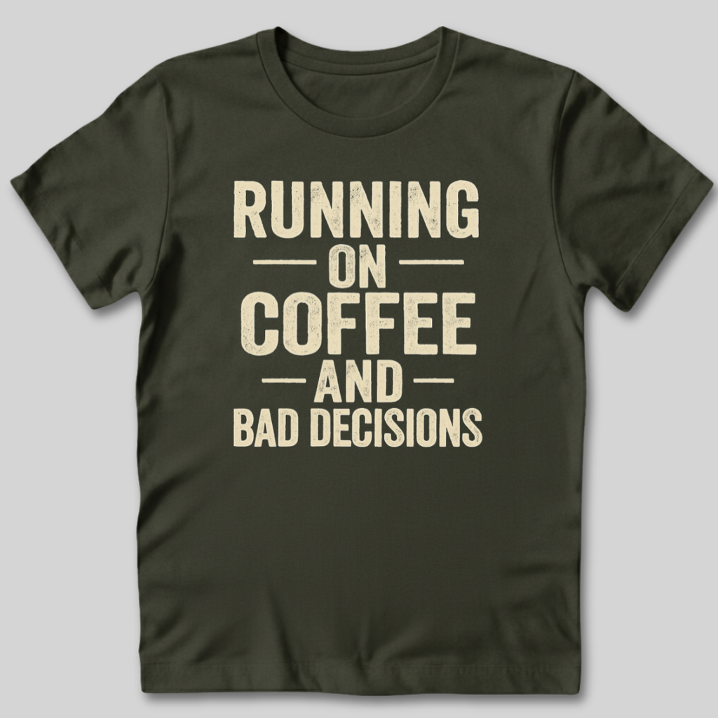 Running on Coffee T-Shirt