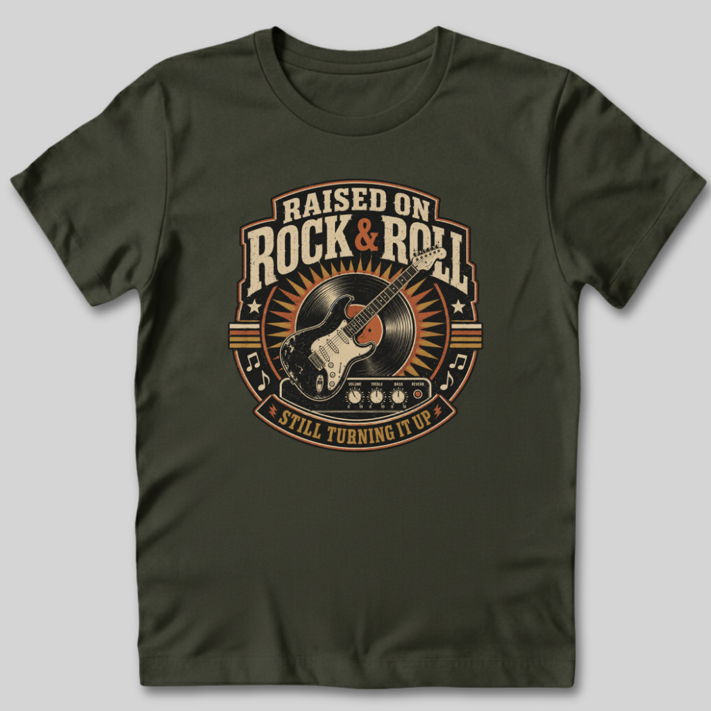 Raised on Rock and Roll T-Shirt