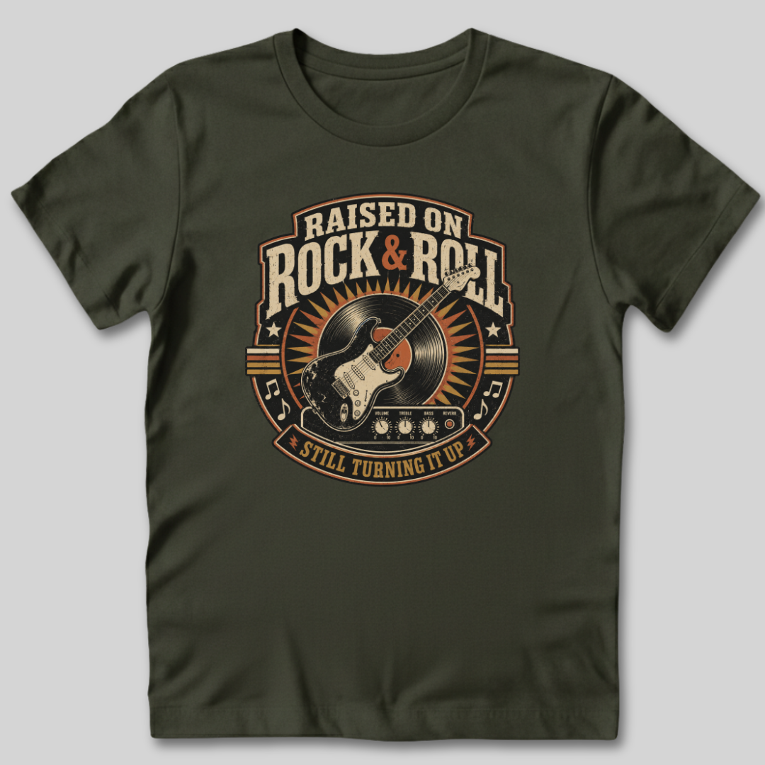 Raised on Rock and Roll T-Shirt