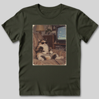 Vintage Gamer Cat T-Shirt