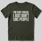 I'm Very Social T-Shirt