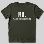 Please See Previous No T-Shirt