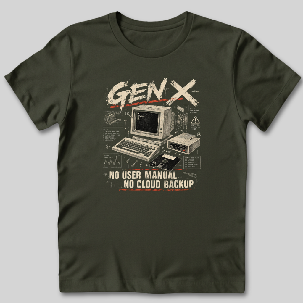Gen X No User Manual T-Shirt