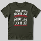 Fuck It List T-Shirt