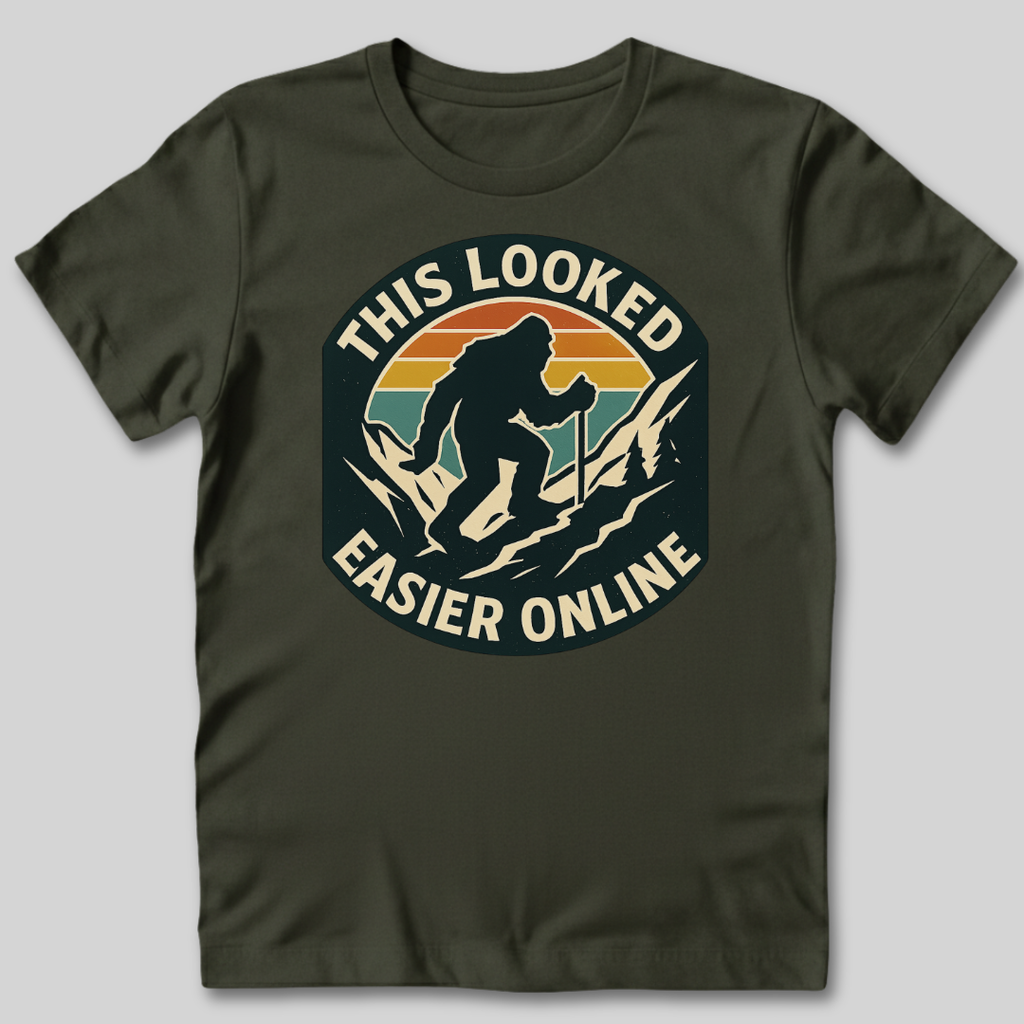 This Looked Easier Online T-Shirt