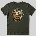 Caffeinated Sloth Society T-Shirt