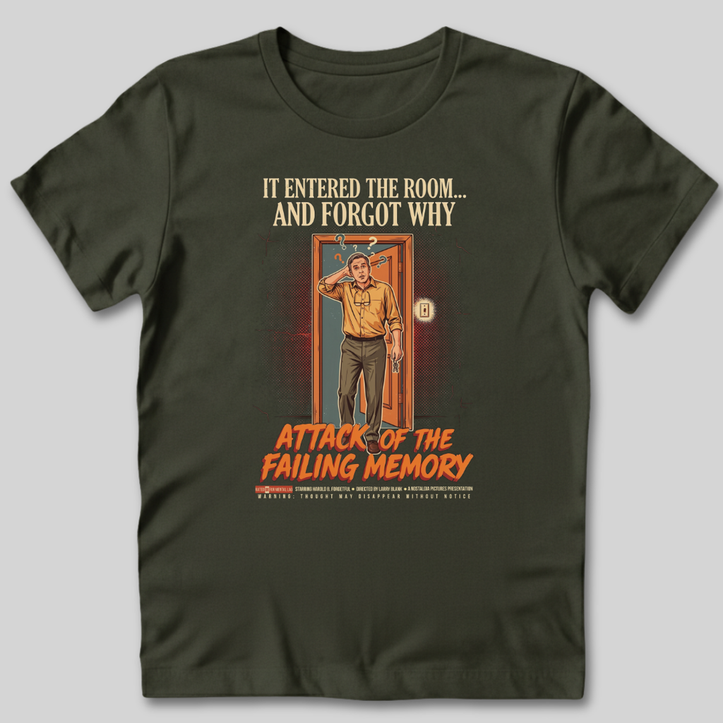 Attack of the Failing Memory T-Shirt