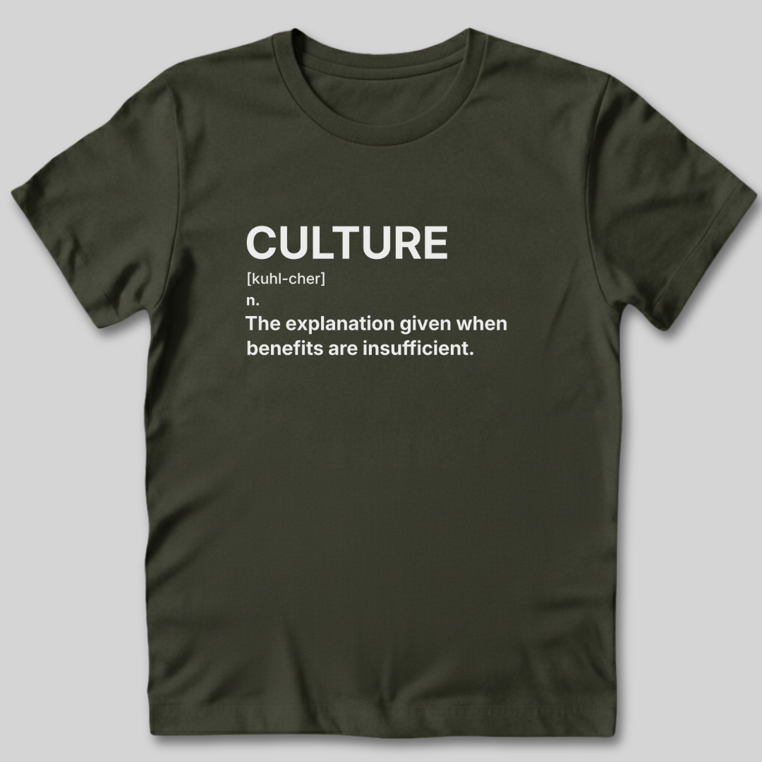 Culture Definition T-Shirt