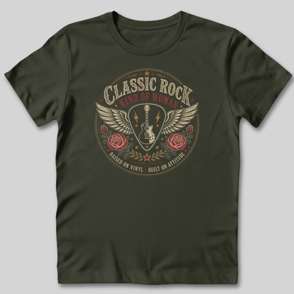 Classic Rock Kind of Woman T-Shirt