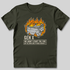 Gen X We Didn't Start The Fire T-Shirt