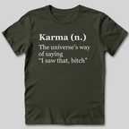 Karma Definition T-Shirt