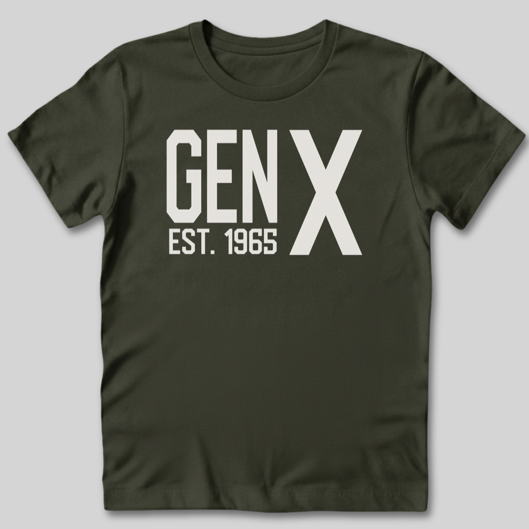 Gen X Est 1965 T-Shirt