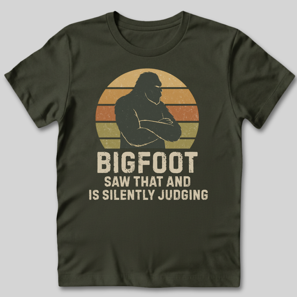 Bigfoot Saw That T-Shirt