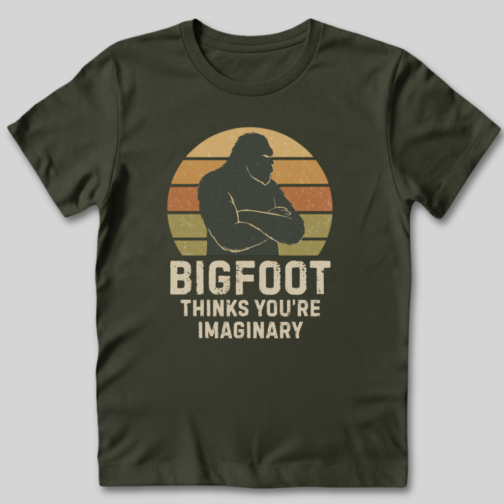 Bigfoot Thinks T-Shirt
