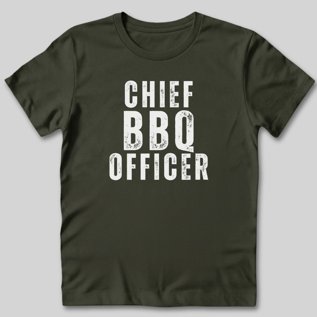 Chief BBQ Officer T-Shirt