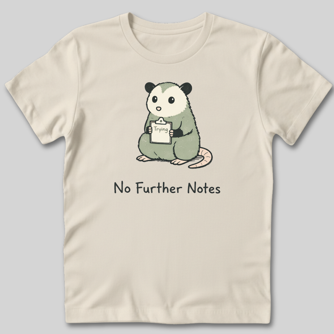 No Further Notes T-Shirt