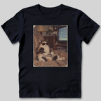 Vintage Gamer Cat T-Shirt