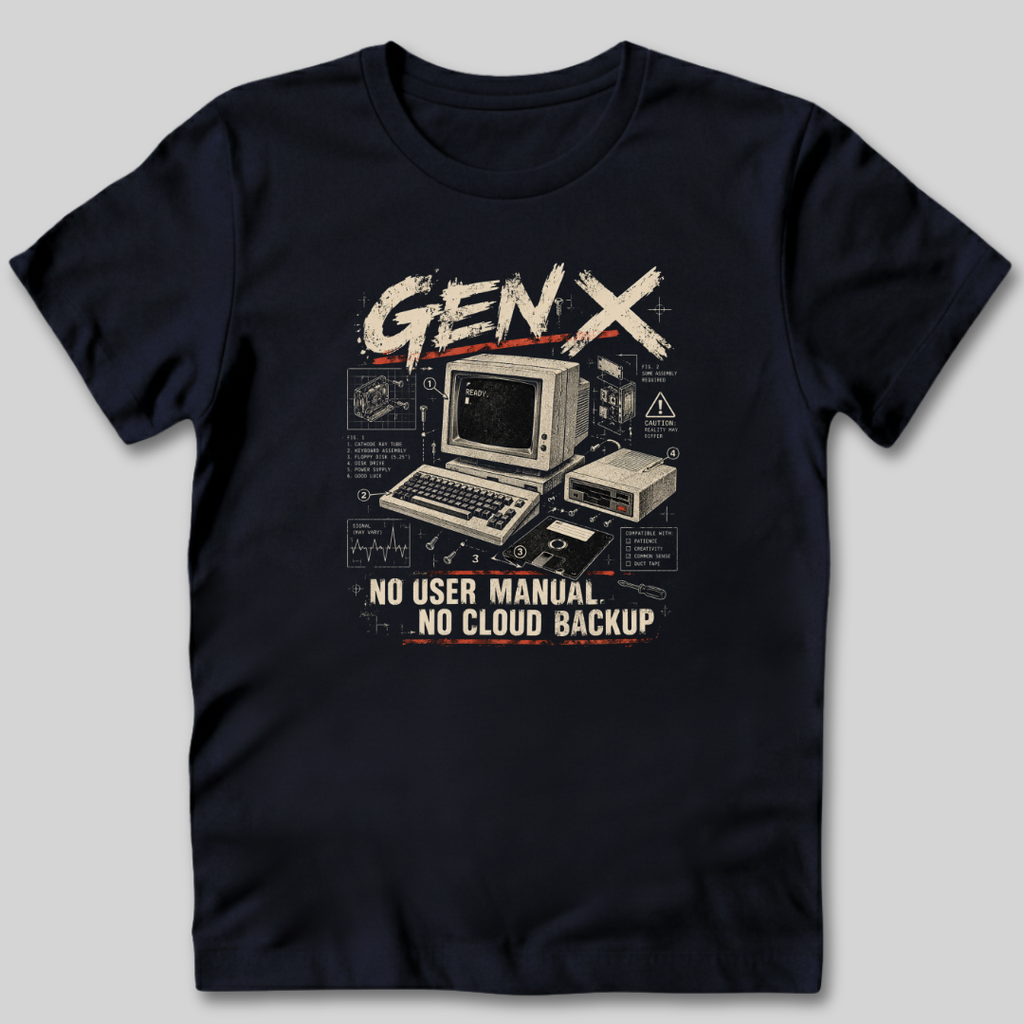 Gen X No User Manual T-Shirt