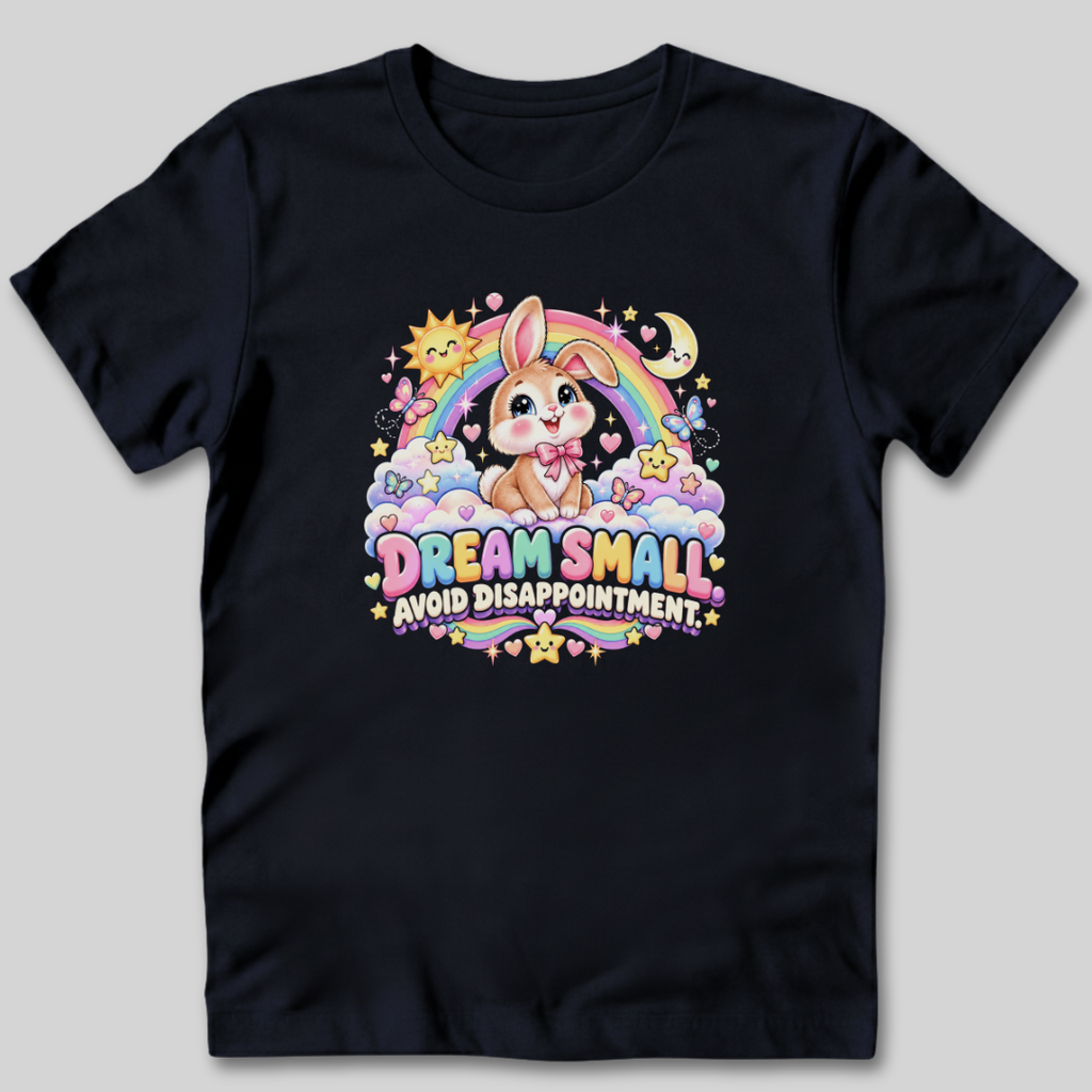 Dream Small Avoid Disappointment T-Shirt