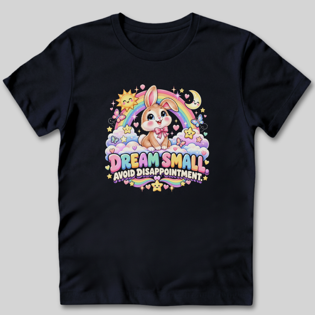 Dream Small Avoid Disappointment T-Shirt