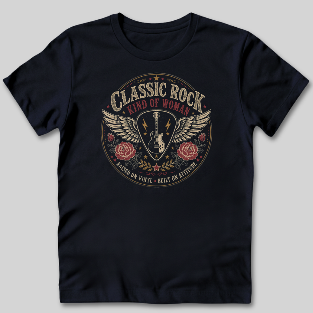 Classic Rock Kind of Woman T-Shirt